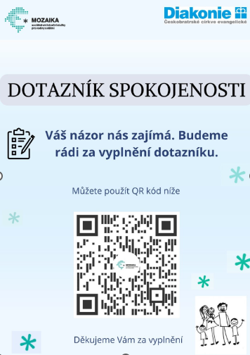 Online dotazníky distribuované mezi uživatele prostřednictvím QR kódů